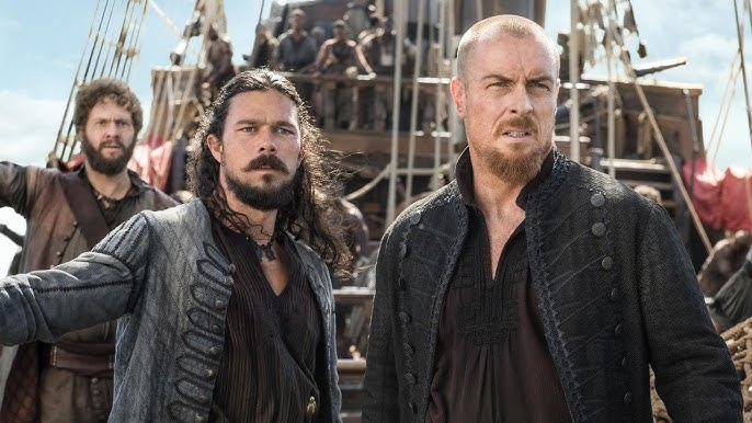 Black Sails - Captain Flint and Long John Silver